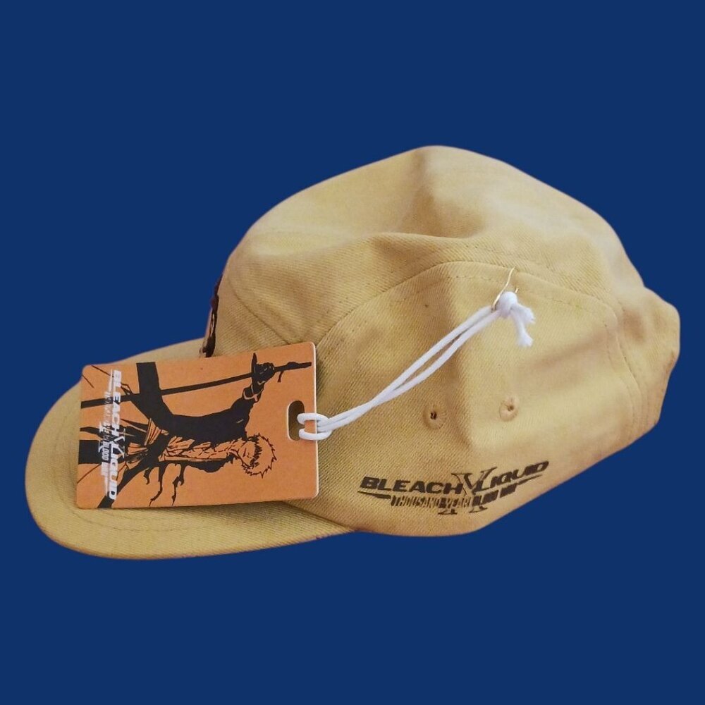 Koms Kamper Women Hat Bleach X Loud Embroidered Lion Adjustable Golden Yellow - Picture 7 of 12